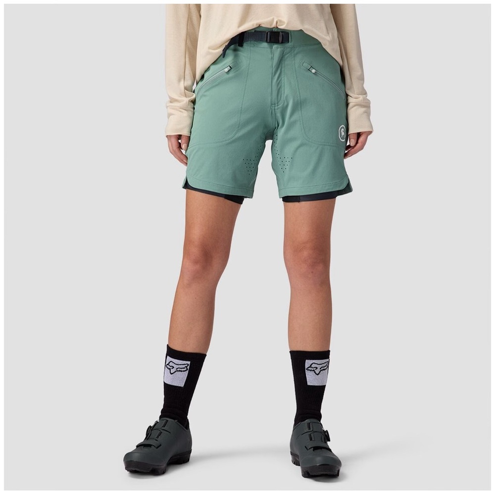 Women’s Backcountry Slickrock 7inch Short  Oil Blue Bike Short. adventure short